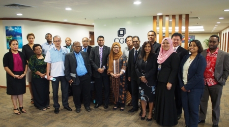 Lawatan dari para delegasi dari Fiji, Tonga dan Vanuatu 