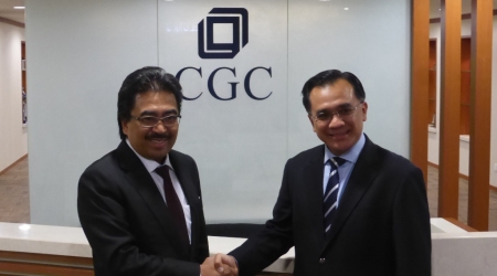 Lawatan ke CGC oleh Timbalan Menteri Kewangan, YB Datuk Johari Abdul Ghani