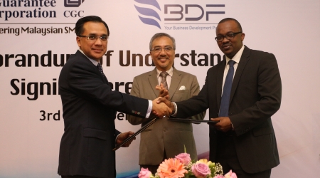 Majlis Memeterai Memorandum Persefahaman di antara CGC dan Business Development Fund Rwanda (BDF)